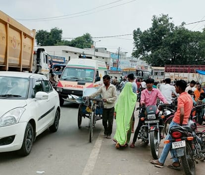 One and a half hour jam in Puwayan, ambulance also stuck