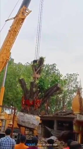Restoration work of Kachhiyani Kheda Hanuman temple completed