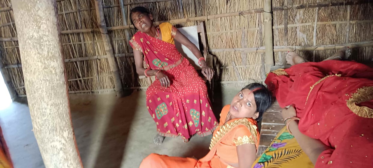 panchayat sitting to resolve dispute between husband and wife woman commits suicide