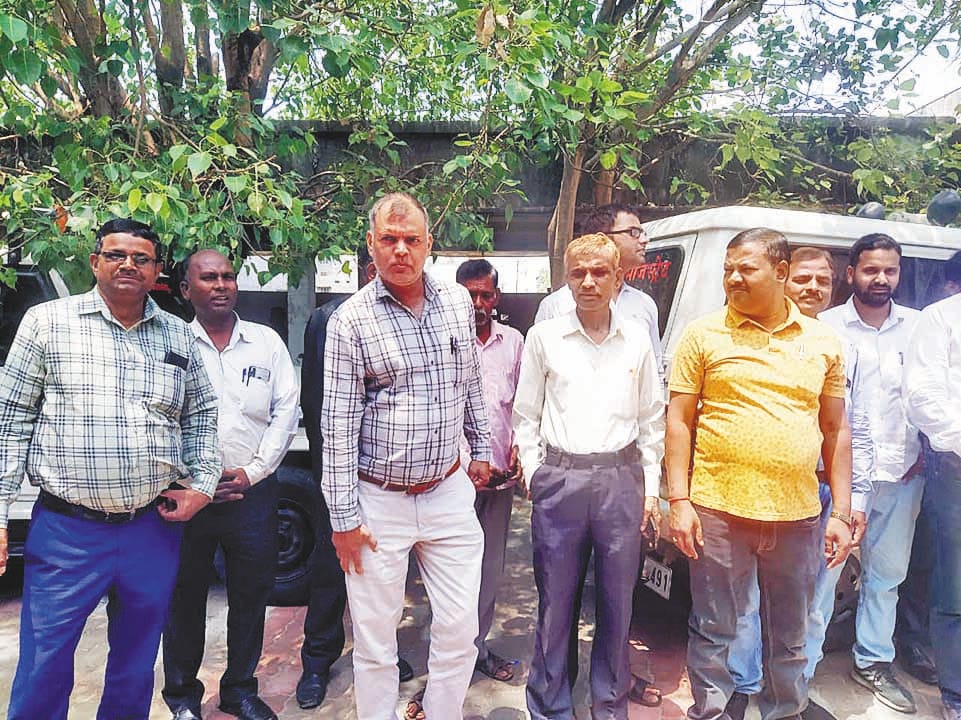 Advocates demonstrated, demanding transfer of officers