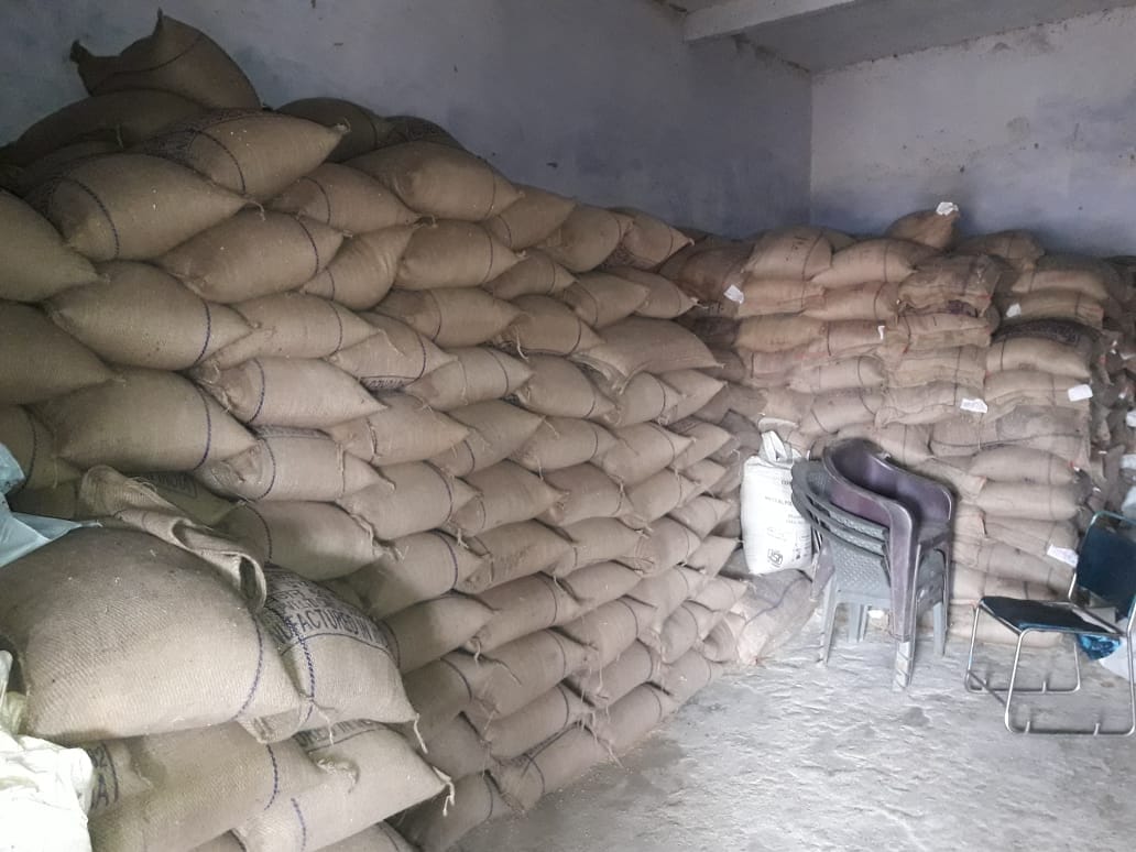 Center far away from target in wheat procurement