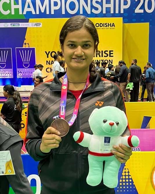 Shivangi received incentive money from Eklavya Sports Fund
