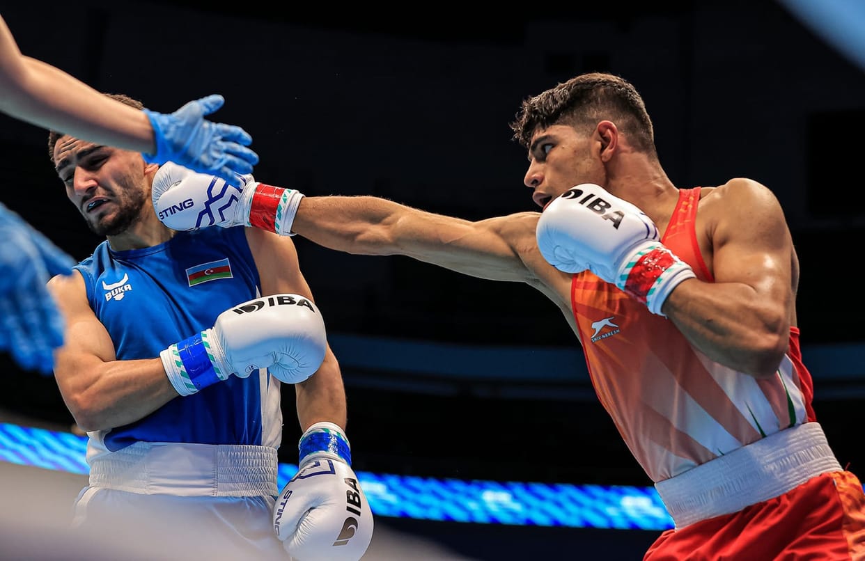 Nishant of Karnanagari hit the winning punch in Uzbekistan