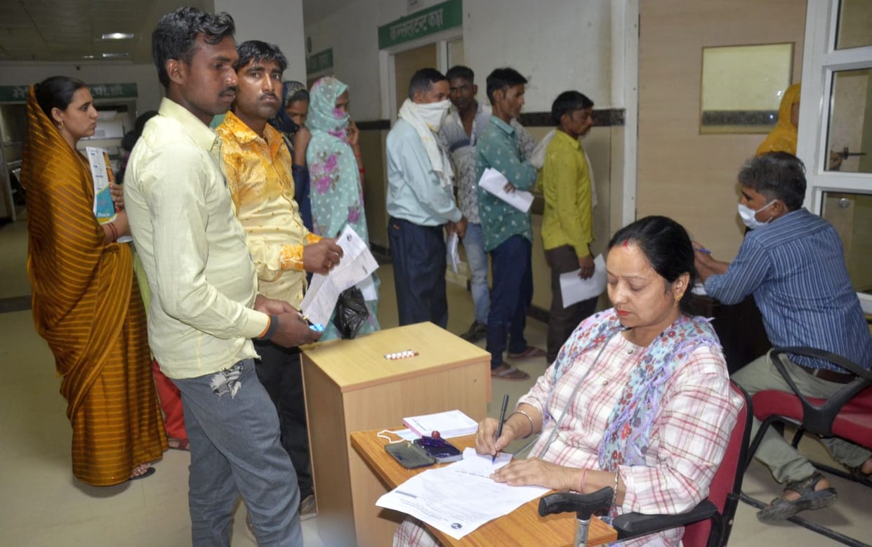 Effect of aura...247 patients did online registration on the first day