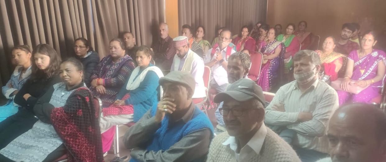 Bhumafiya Bhagao Rally in Almora
