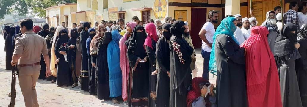 People's decision closed in the ballot box, the city backward, the highest turnout in Budhana