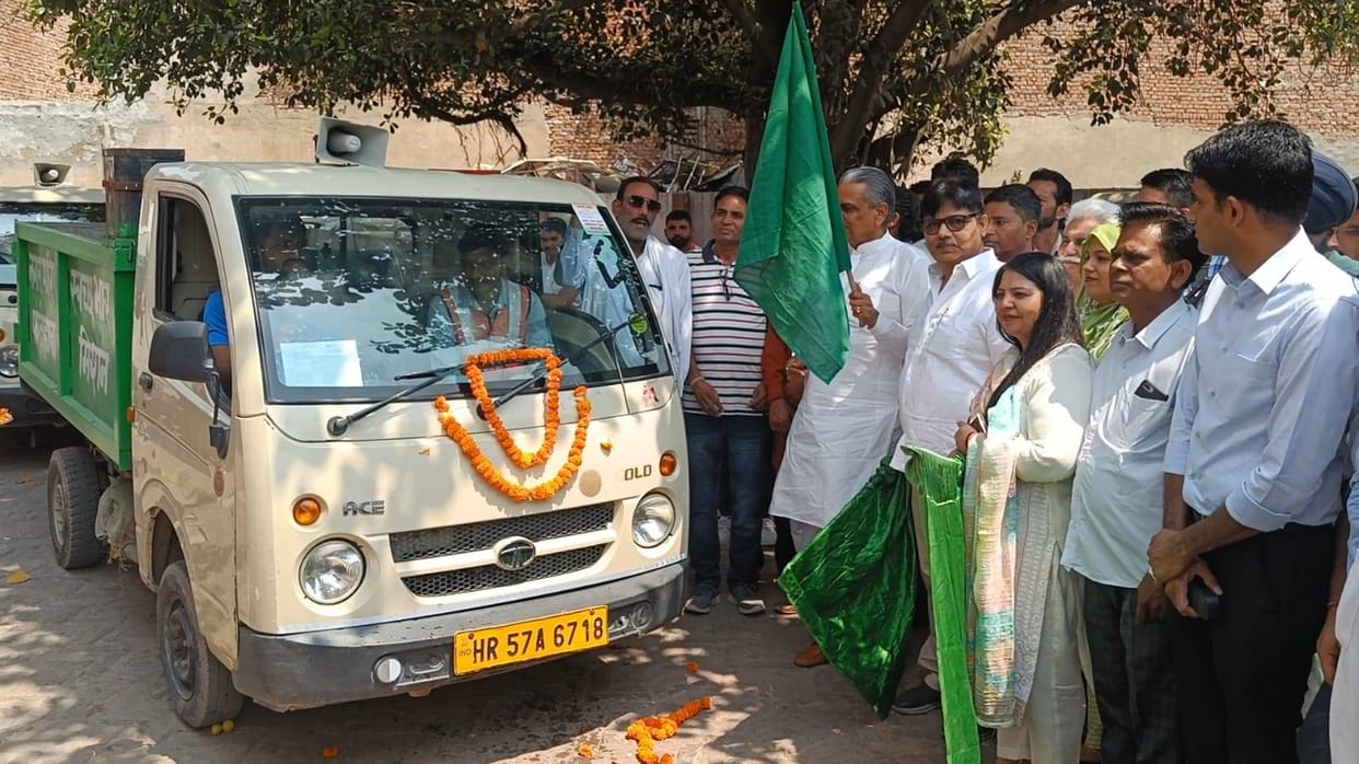 Garbage collection started from homes, monitoring will be done through GPS