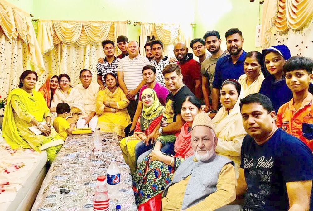 Got relief from voting, spent moments with family