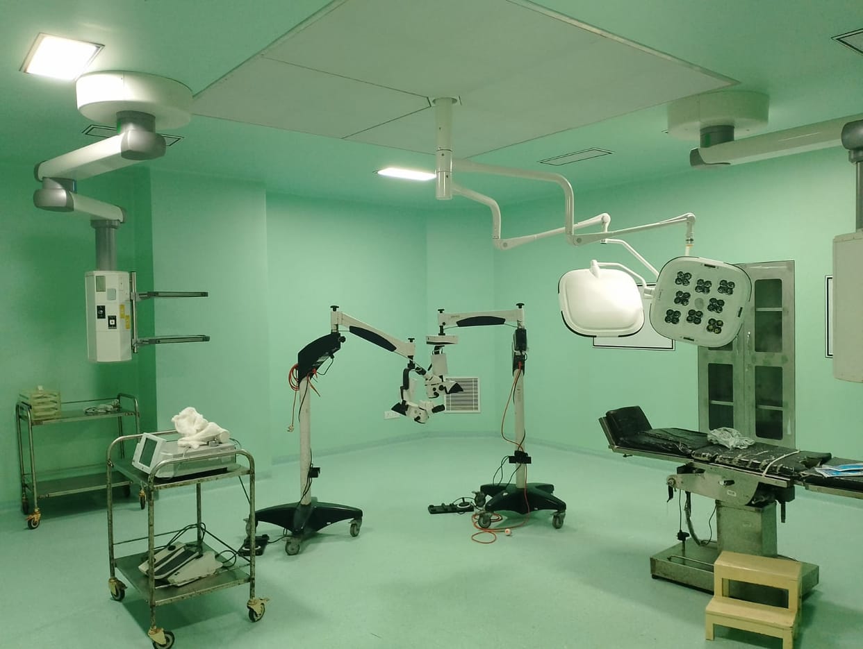 Eye operation will be done in modular OT