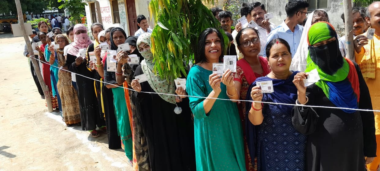 The desire for change was visible in the new Nagar Panchayats
