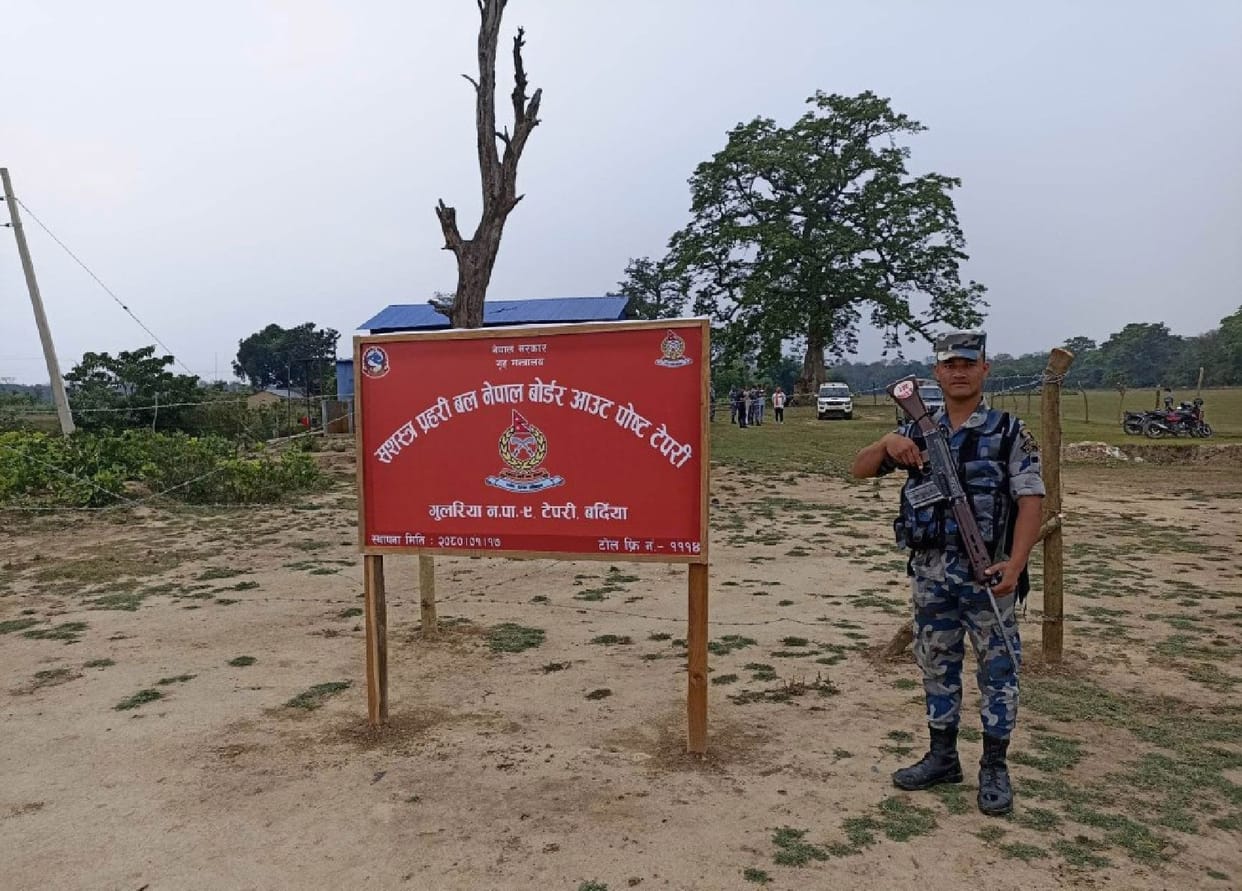 Nepal built 19 new security posts on the Indian border