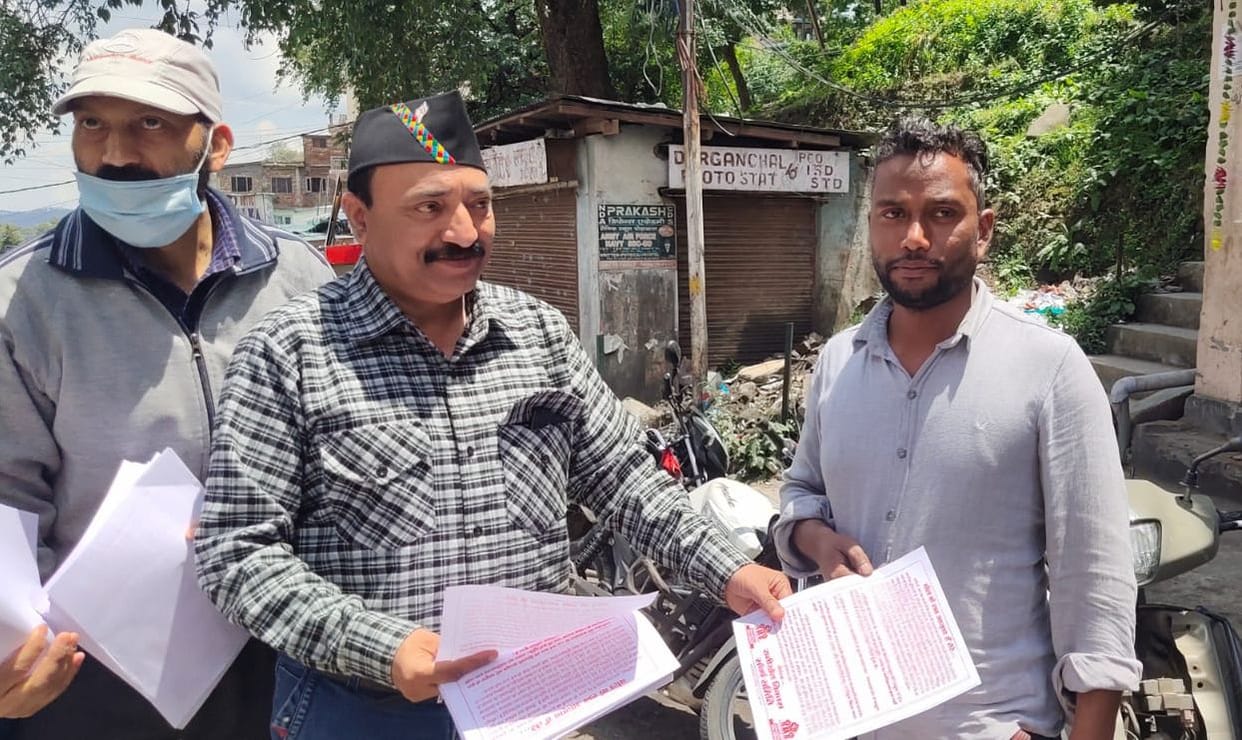 Protest in Ranikhet