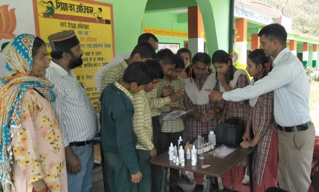 jalsakti department did water testing in siyu