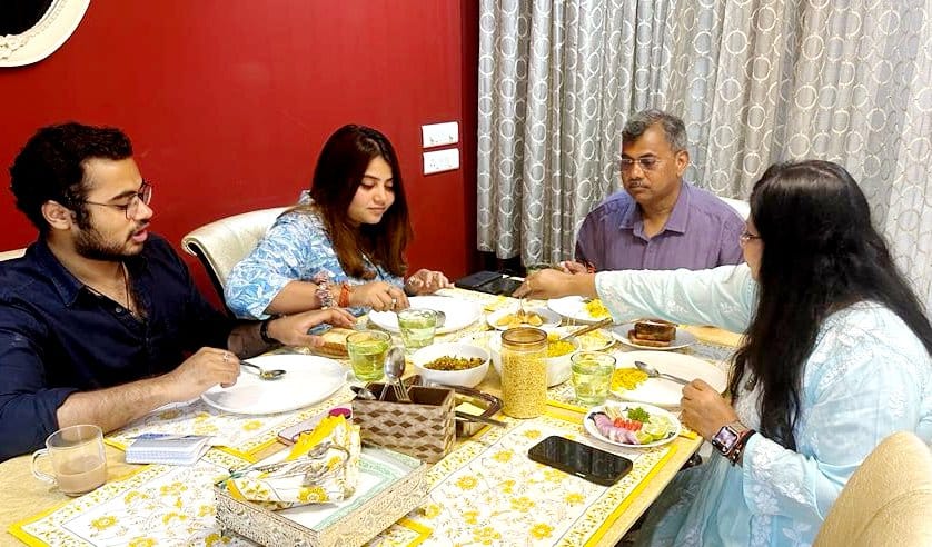 Spent time with family, made equations of victory and defeat