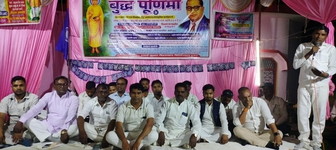 Resolved to follow the path shown by Gautam Buddha and Babasaheb