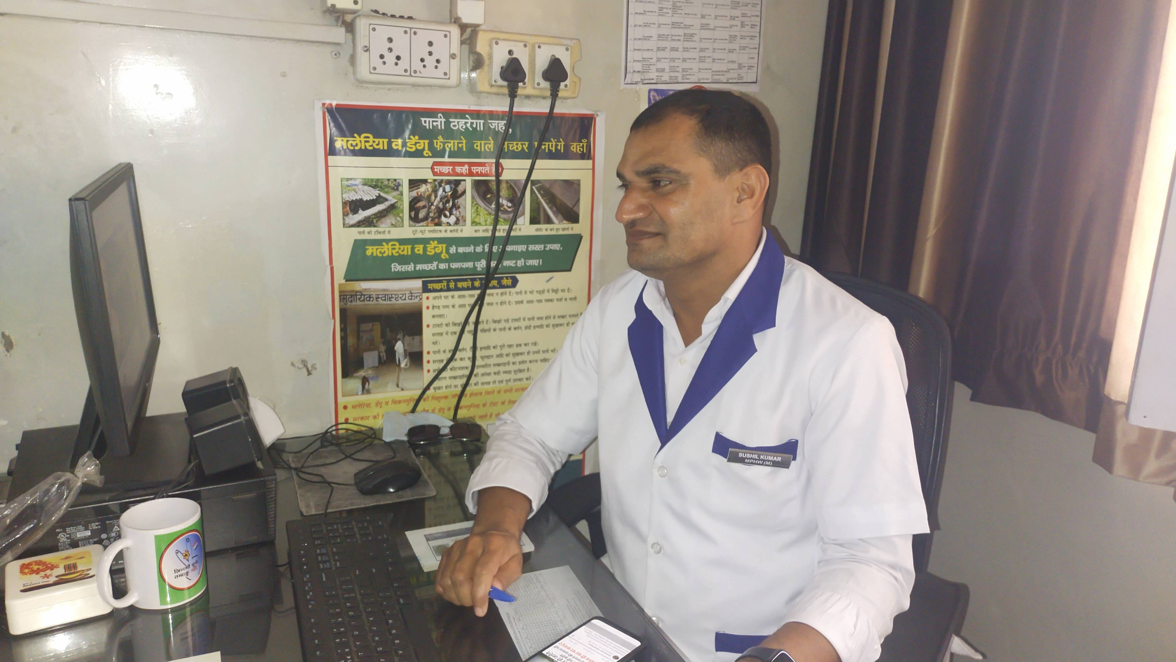 If doctors and health workers are found without uniform, salary will be deducted as absent