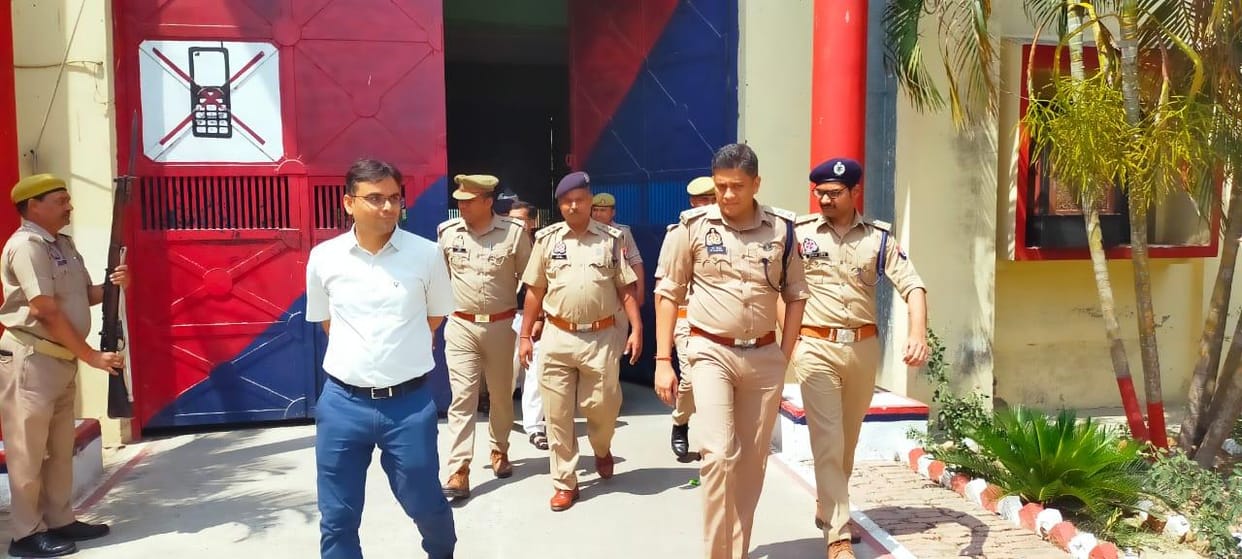 DM and SP inspected the jail