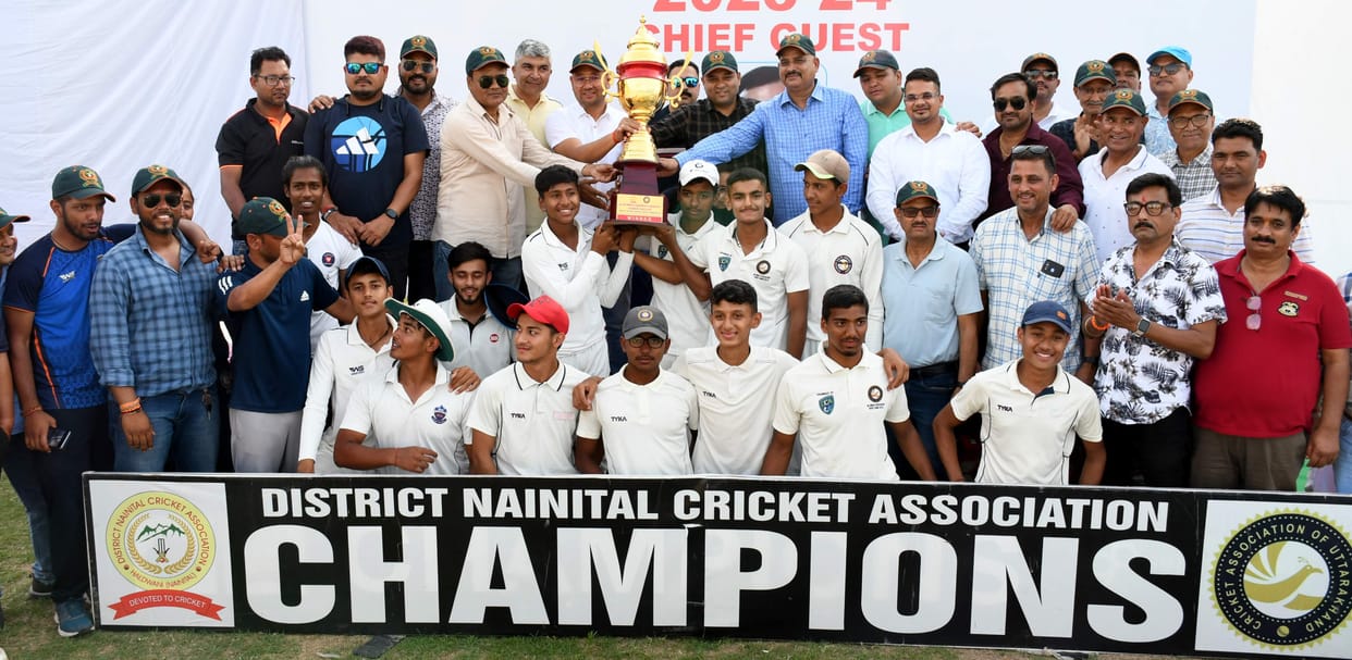 Haldwani colts became champion of under-19 league