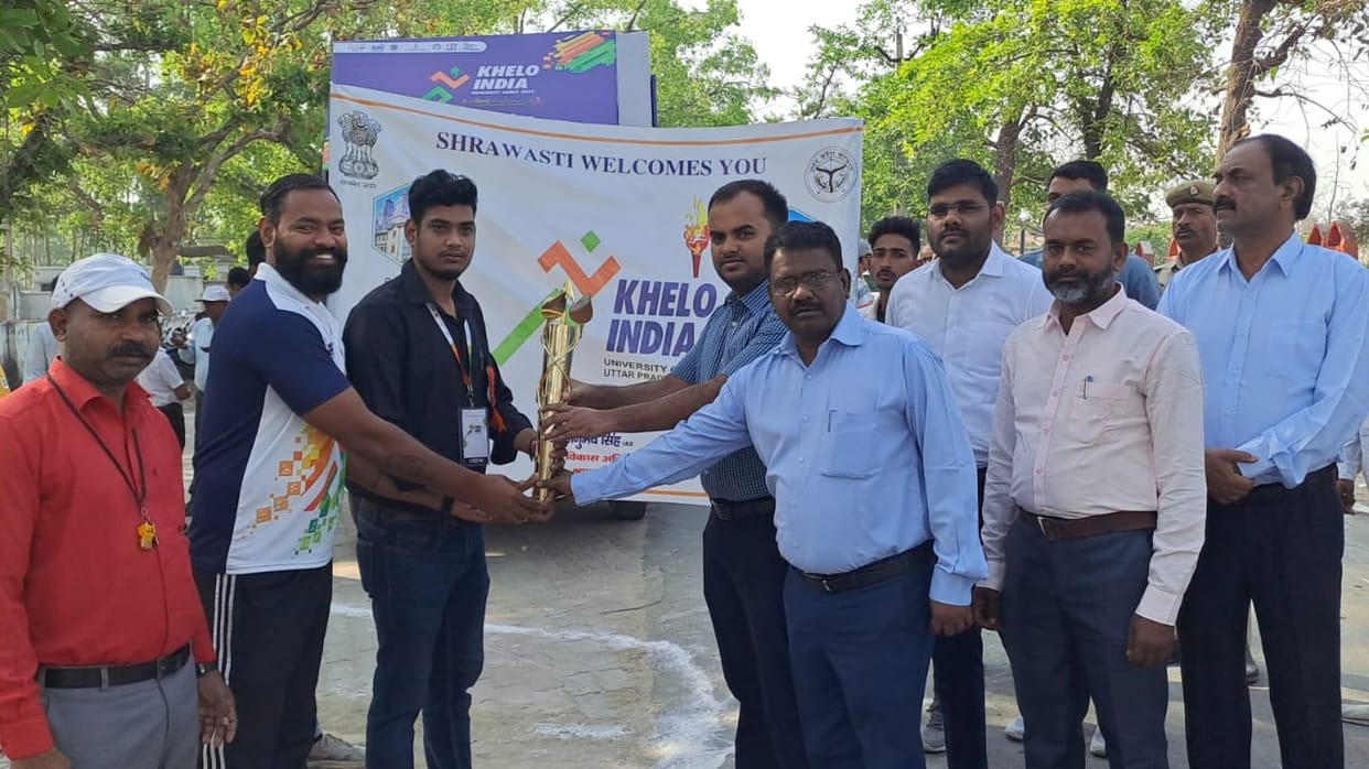 The torch rally was welcomed at various places in the city