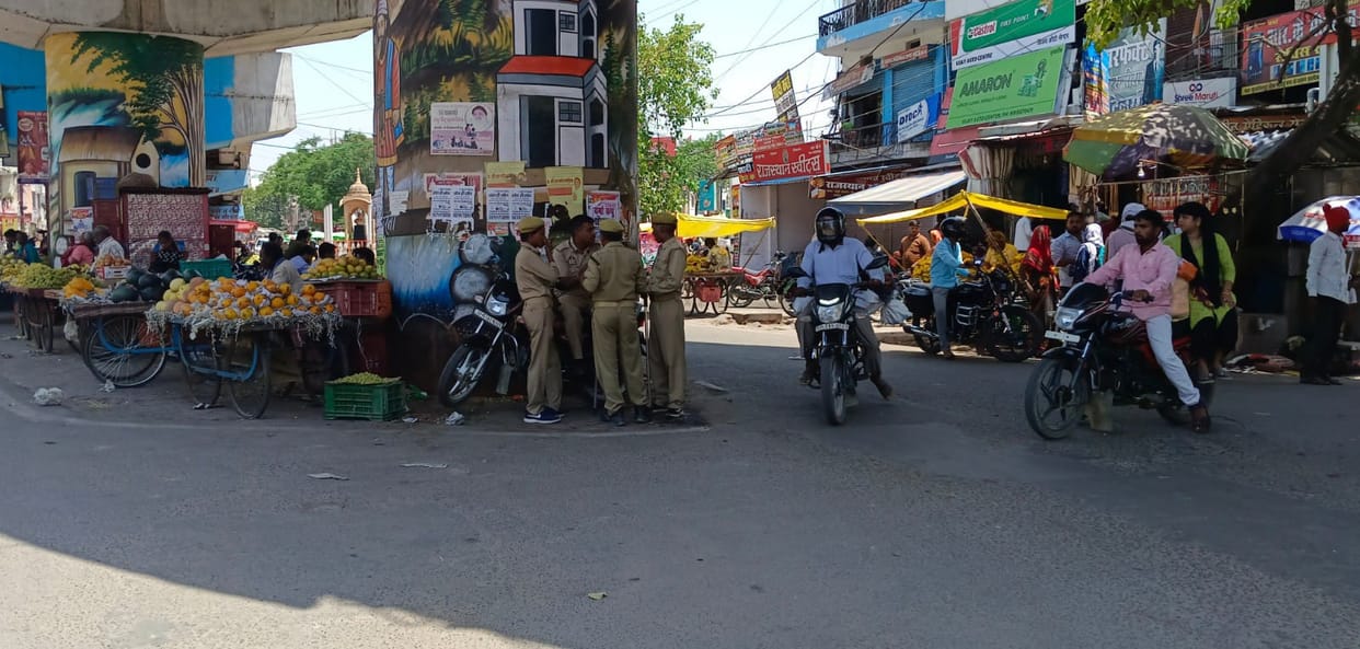 traffic police on traffic