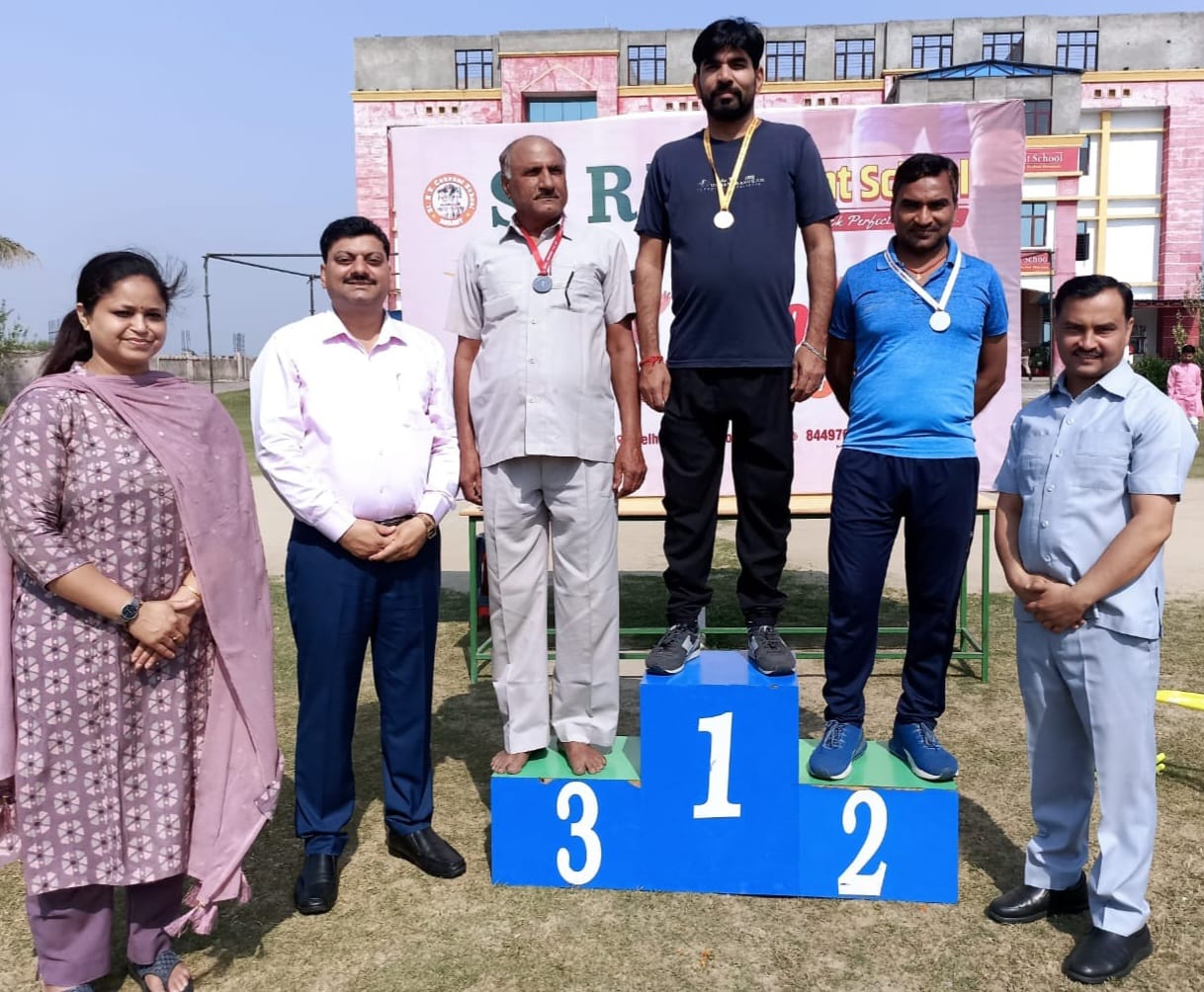 Parents showed strength in sports competition