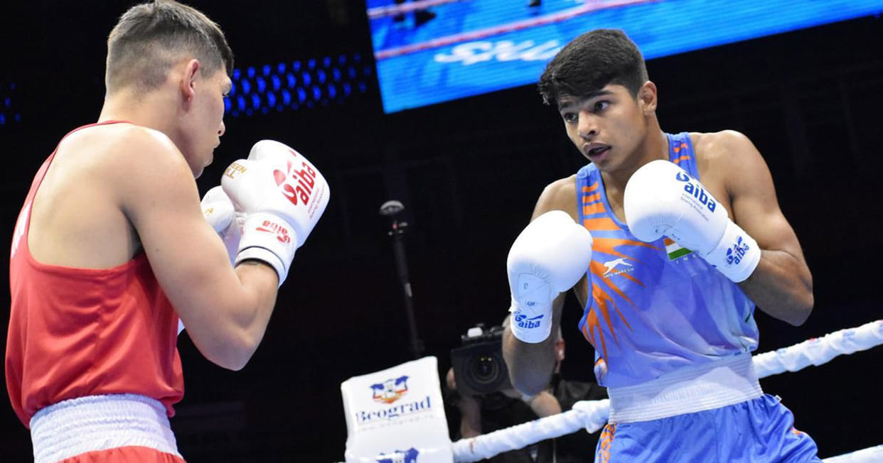 Nishant defeated Lee Sangmin of Korea 5-0
