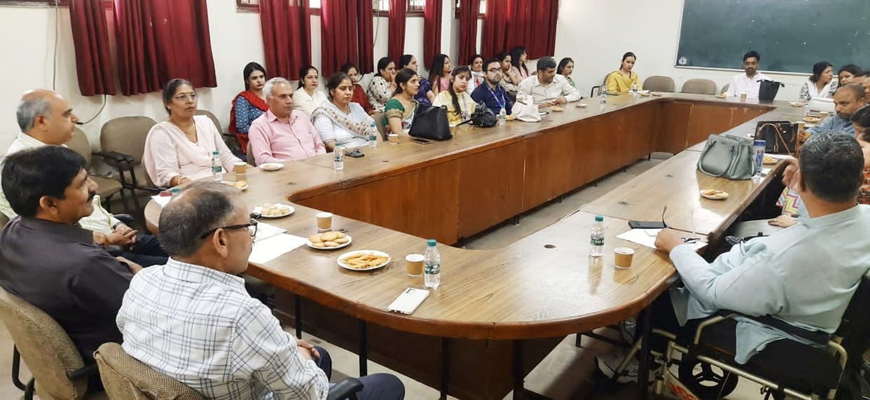 Teachers were informed about the new education policy