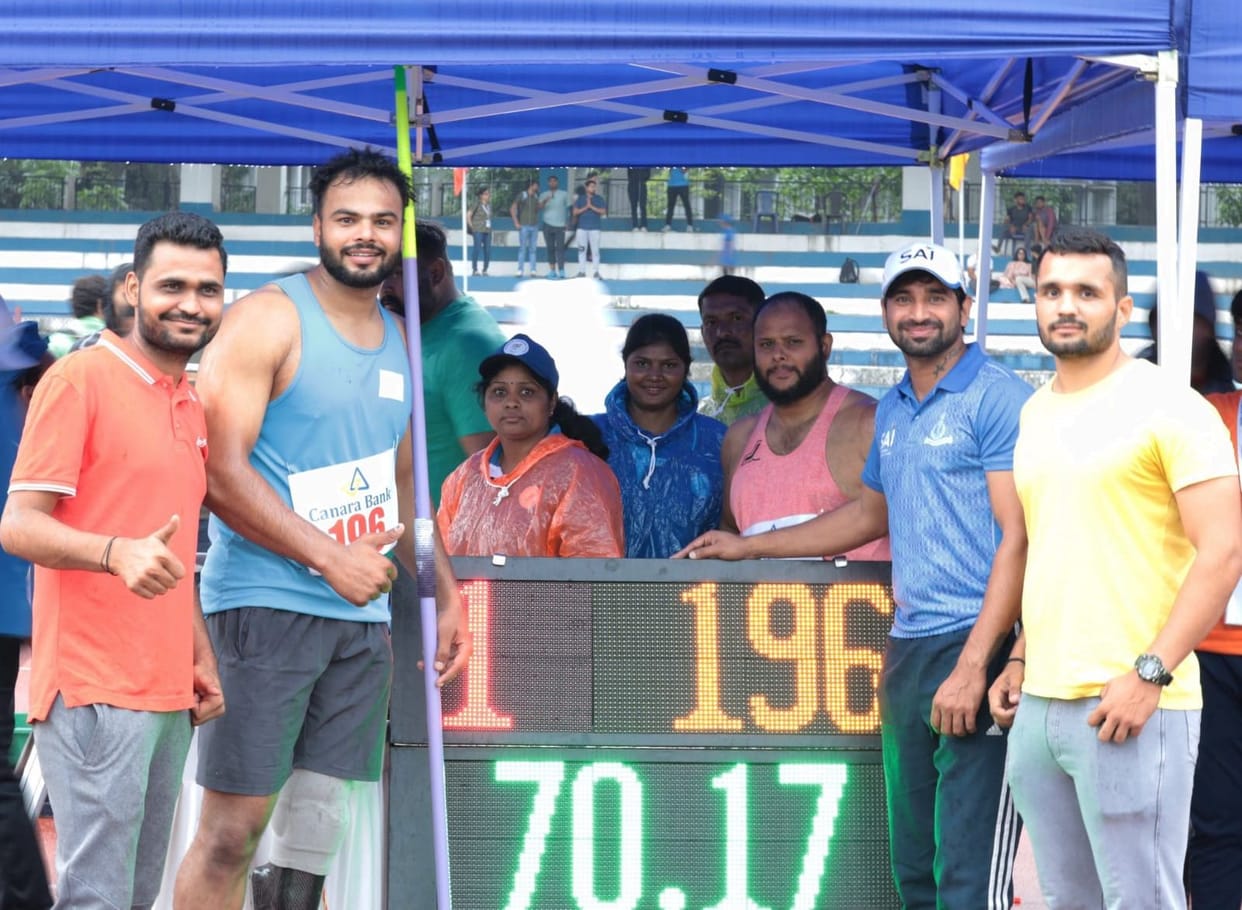 Sumit Antil has crossed his own record