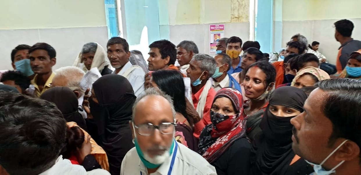 District hospital machine could not withstand the heat, 500 patients returned without examination