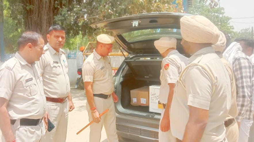 Police caught five accused in theft cases during sealing plan, checked 2388 vehicles