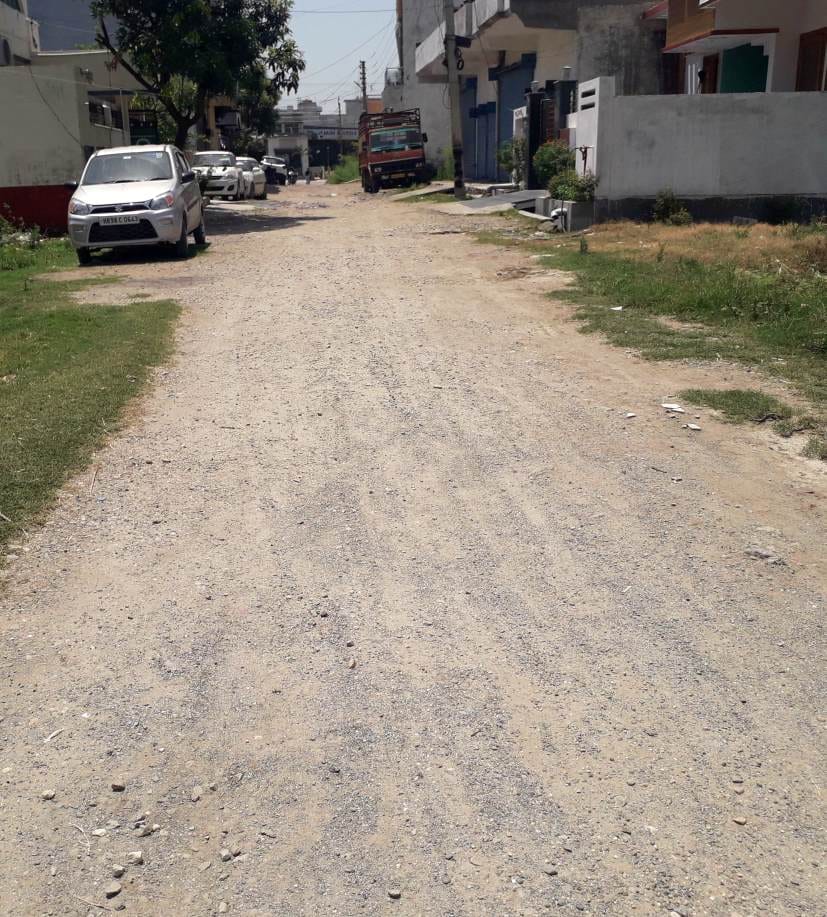 Bad Road in Joshi Colony