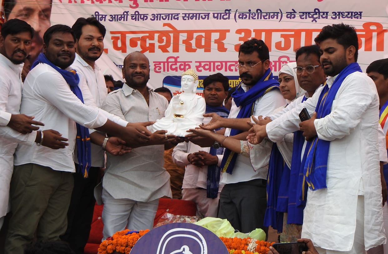 Government reducing the rights of Bahujan Samaj: Chandrashekhar Azad