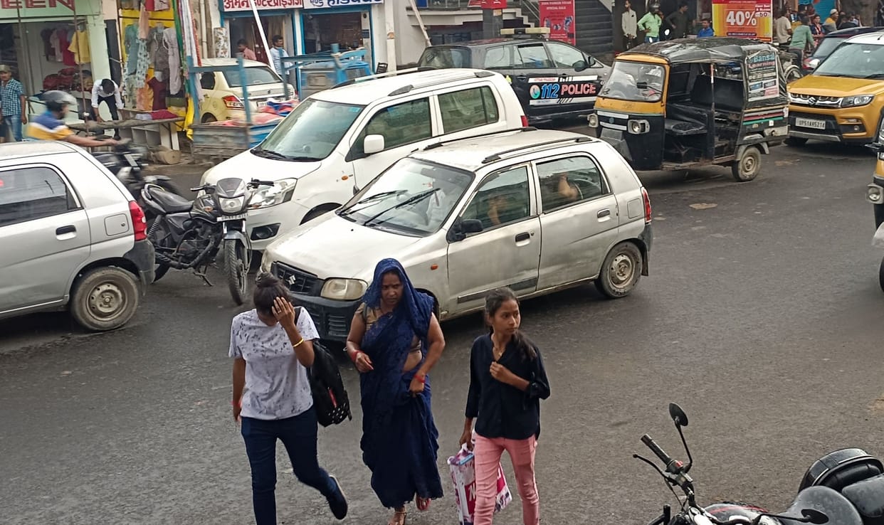 Relief from heat after light rain in the afternoon