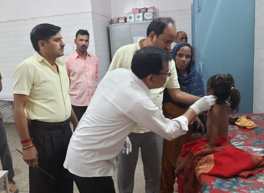 Guldar attacked the girl who went to the forest with her parents
