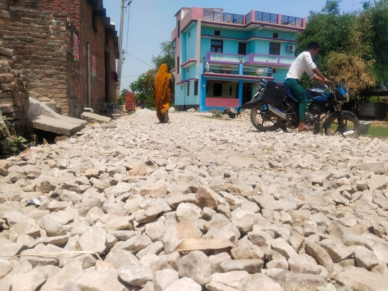 the road is still half-way