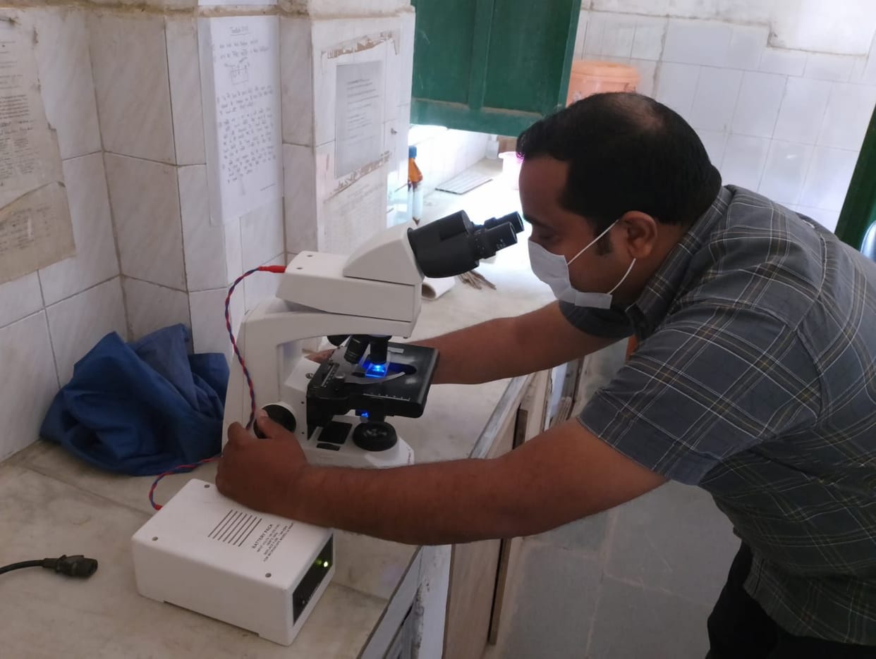 Sputum test center started in medical college