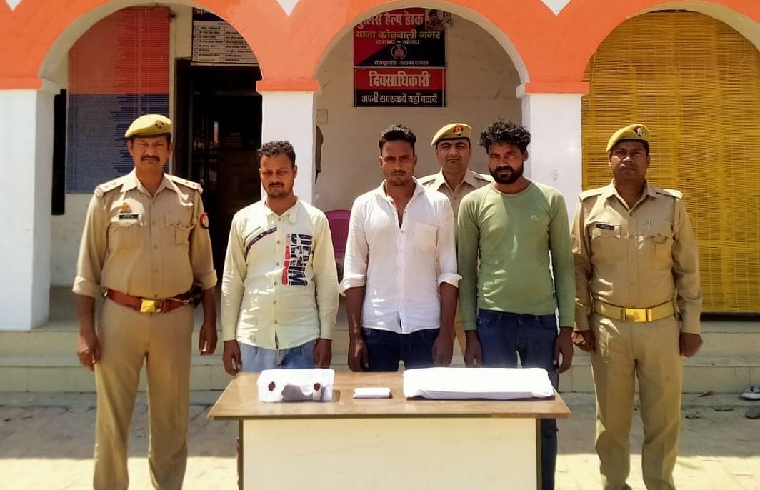 Wheat stealing truck driver and two accomplices arrested