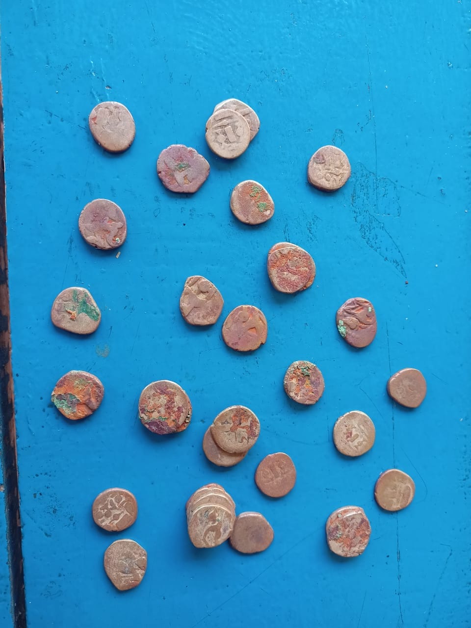 2500 years old currency found from Rudrapur