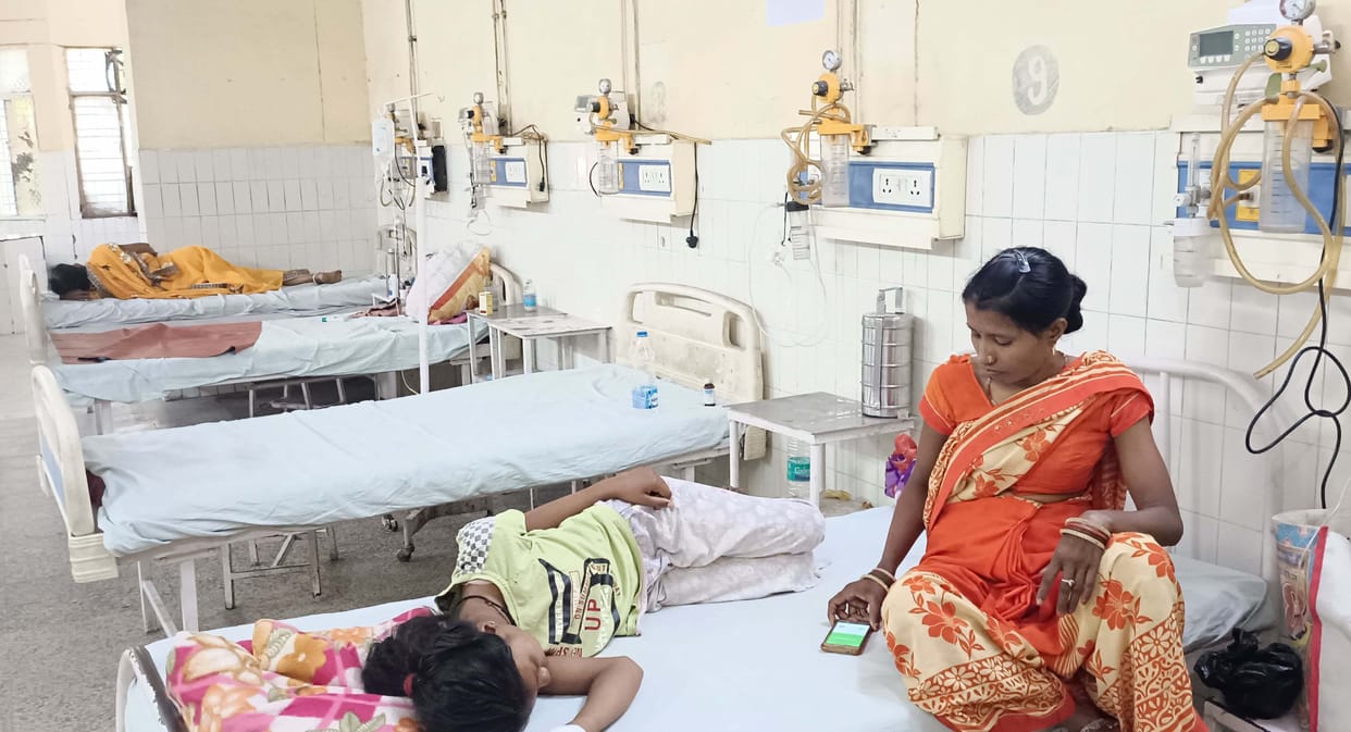 Patients of diarrhea increased due to fluctuating weather