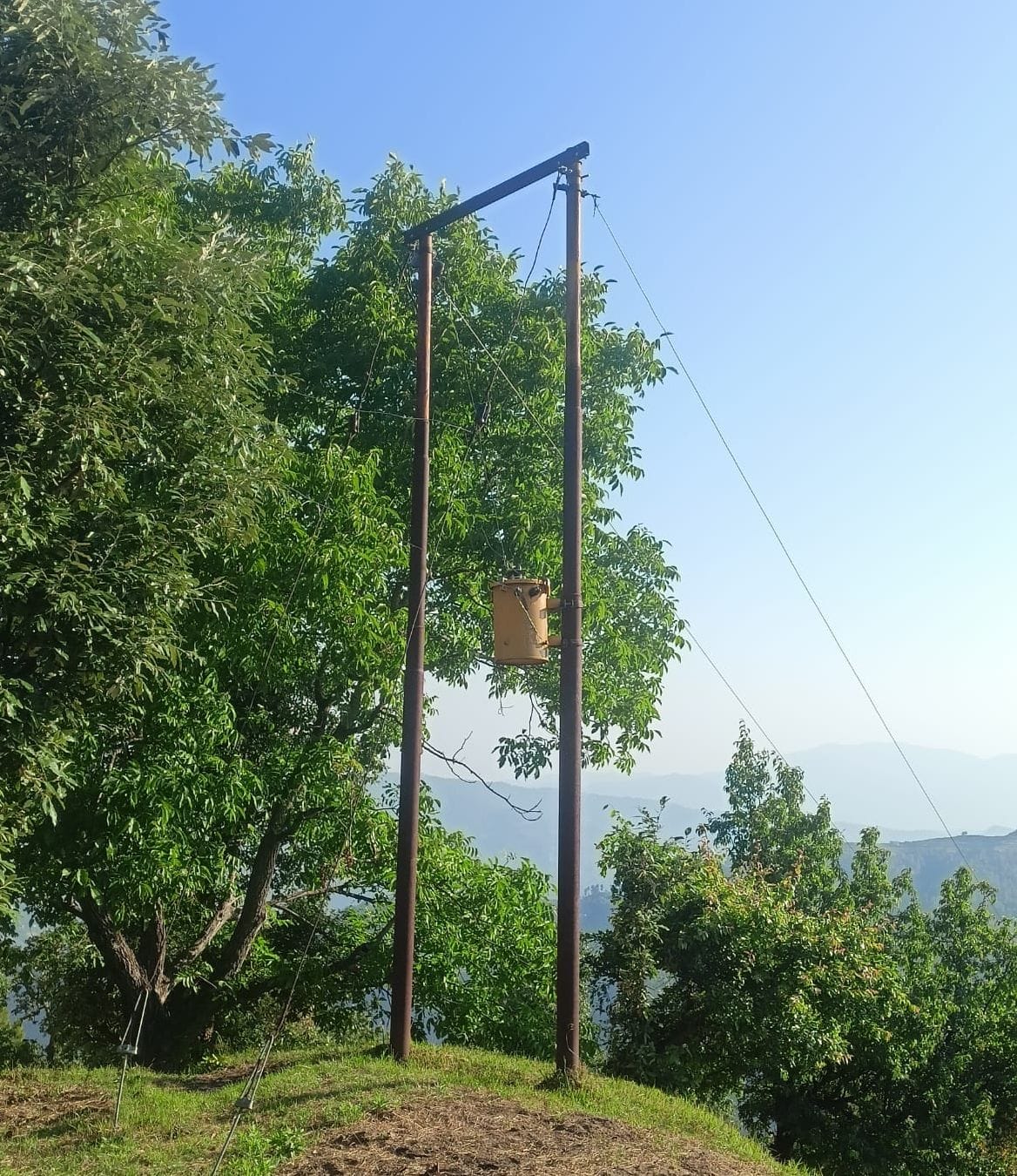 Sir, we do not want electricity, cut our line