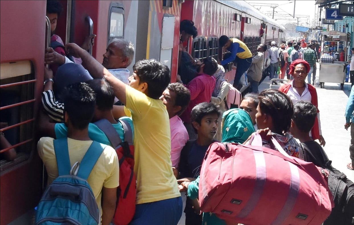 Many trains late, many canceled, passengers suffering