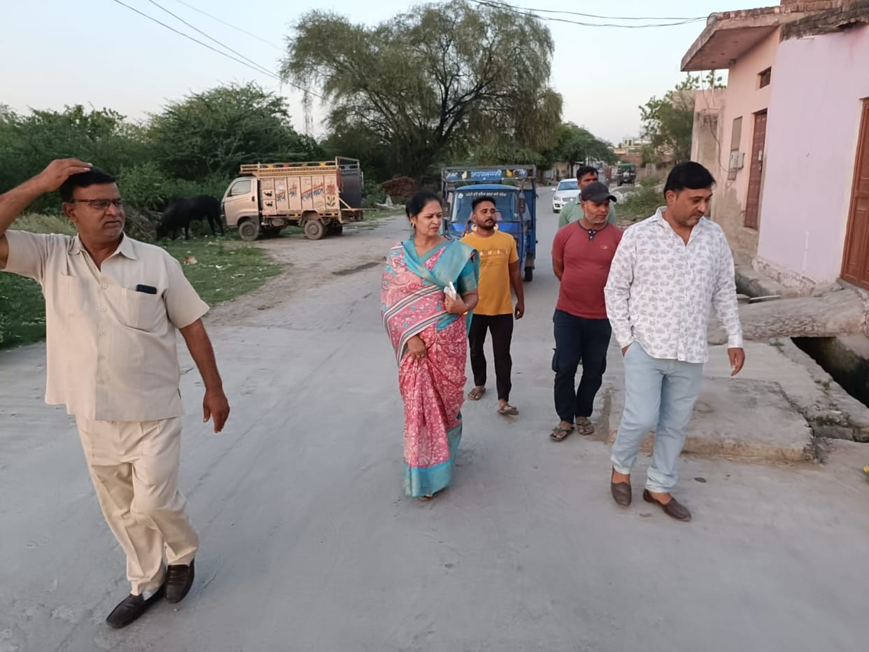 Chairperson started visiting wards, cleaning in ward 17, checked sewerage problem