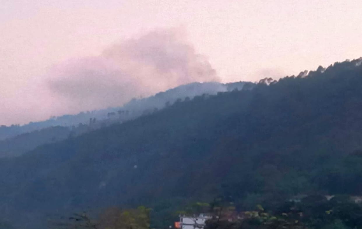 forest fire smoke frontier district