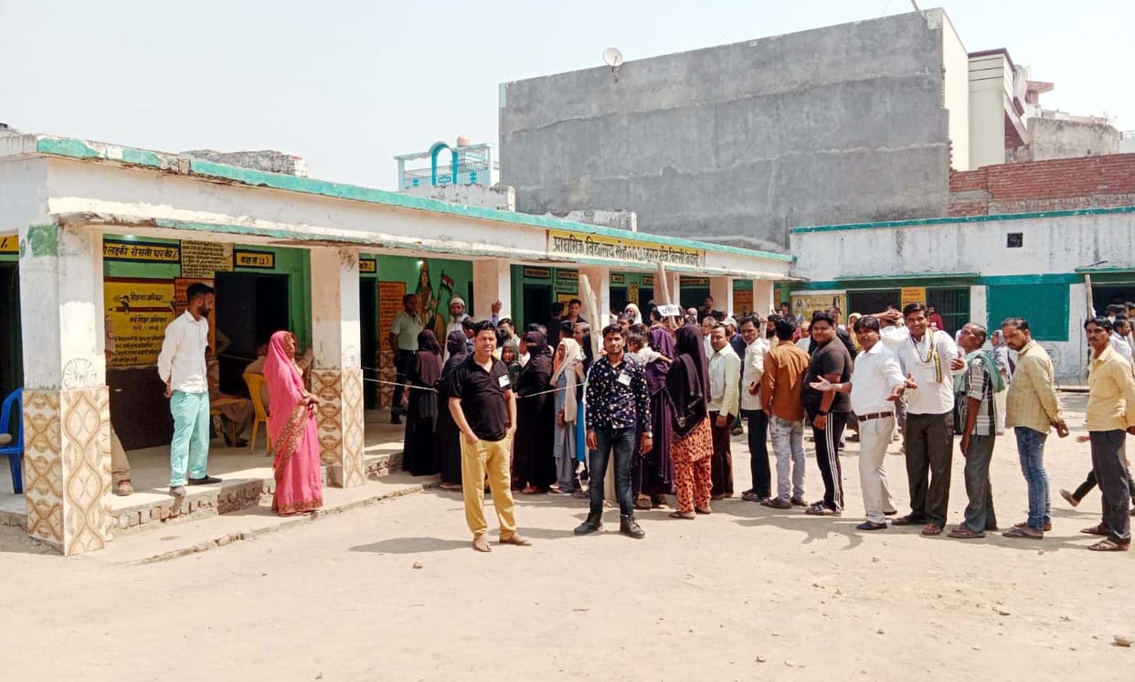 59.56 percent voting took place in the district, lowest votes cast in Badaun seat