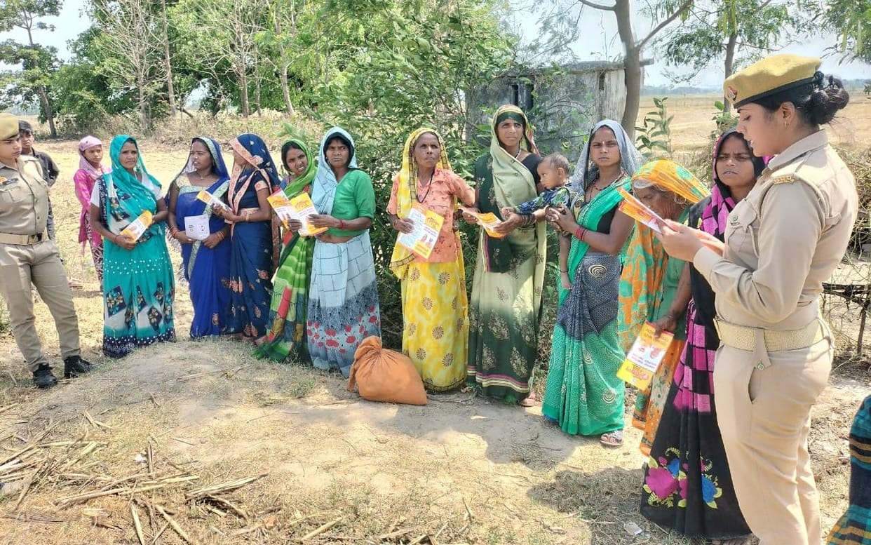 Women's security team made women and girls aware