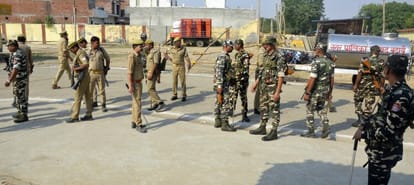 Security arrangements remained strict at the counting site, outsiders could not enter