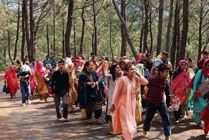 10,000 devotees bowed their heads at Baba Balaknath Temple Deotsiddh