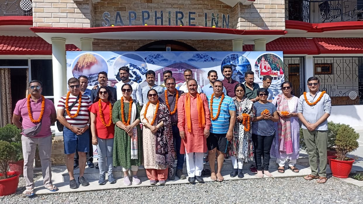 Adi Kailash Yatra 2023: Pilgrims left for Adi Kailash Yatra from Bhimtal
