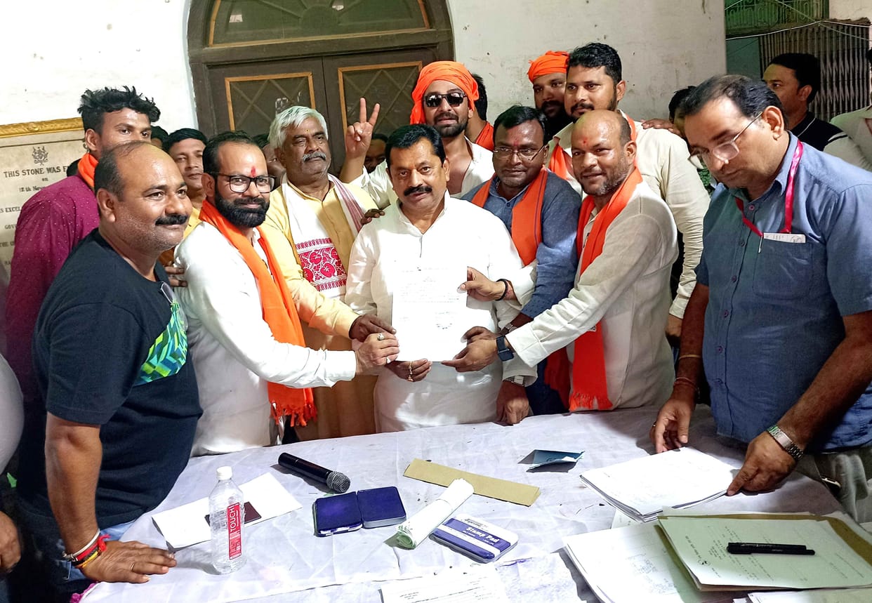 bjp on 7 seat