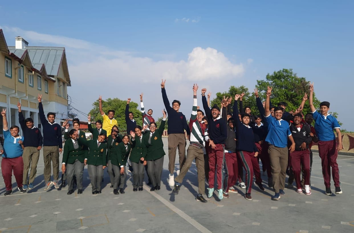 Pavani, a student of All Saints College, Nainital topped